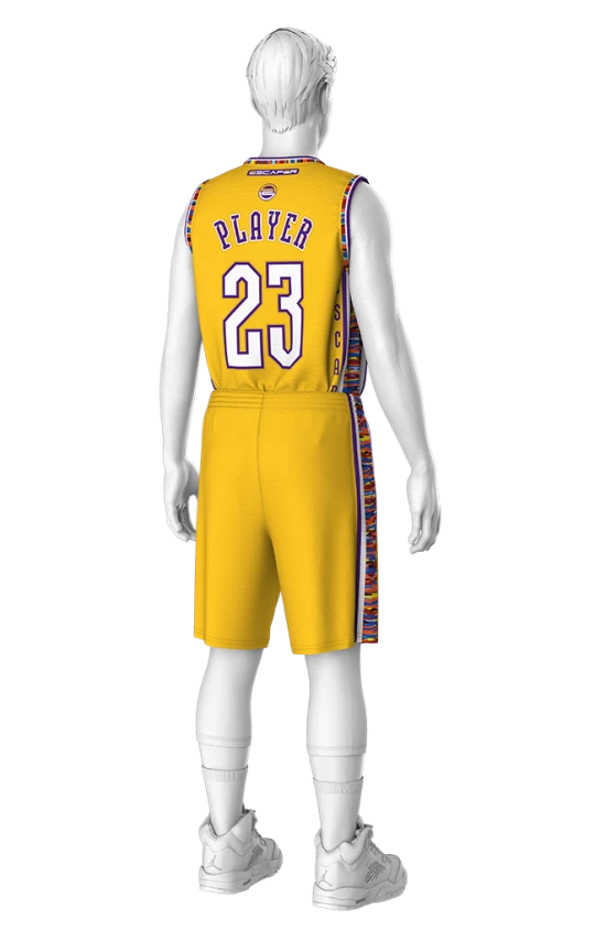 BSK-A7.0 Баскетболист Майка BSK-M-M-A10 и Шорты ВSK-ШМ-М-А21 без уголка Спина Д2