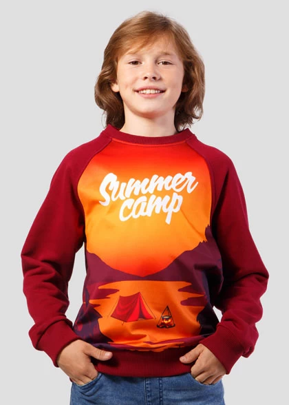 Детский свитшот (для мальчиков) SW-K-007