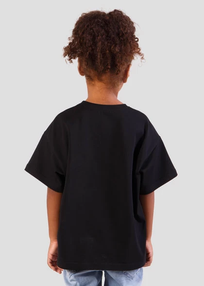 Хлопковая детская футболка оверсайз (для девочек) APP-TG02.0