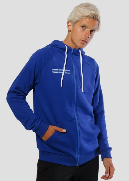 Мужская толстовка на молнии с капюшоном TS-A017