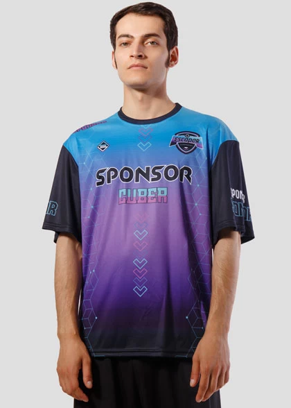 Мужская футболка оверсайз для киберспорта CYB-M-T-003